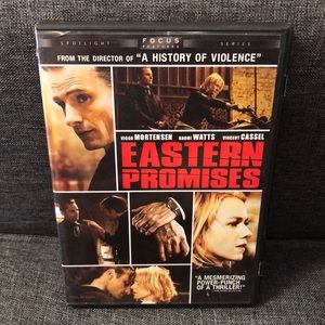 Eastern Promises DVD 2007 Universal rated R